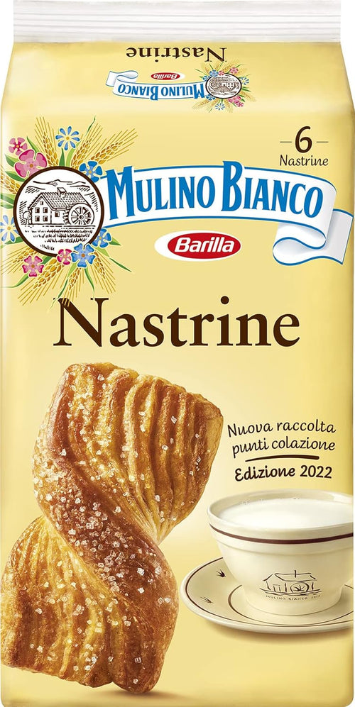 Mulino Bianco Merendine Nastrine, Snack Dolce per la Merenda - 6 merendine