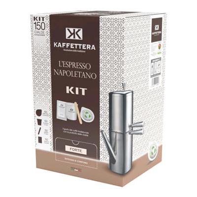 KAFFETTERA CIALDE GUSTO FORTEX 150 PEZZI + ACCESSORI