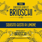 Orosolubile Brioschi al volo Limone - 15 Bustine di granulato digestivo e effervescente, da usare senz'acqua - Allo squisito gusto di limone - per un sollievo gustoso ed istantaneo - 15g