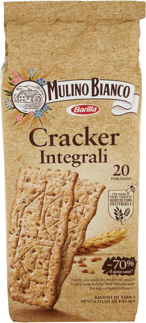 Mulino Bianco Cracker Integali, 500g