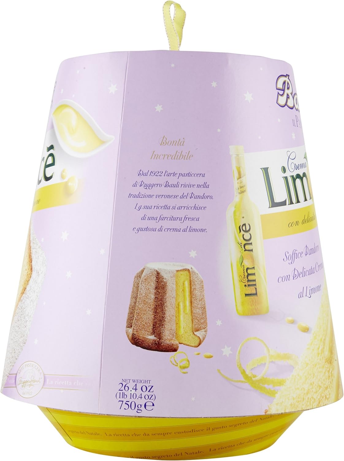 Bauli Pandoro con Crema di Limone - 750 gr