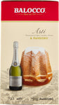 Abbinata Fontanafredda: Pandoro 750g e Bottiglia Asti DOCG Fontanafredda 75cl