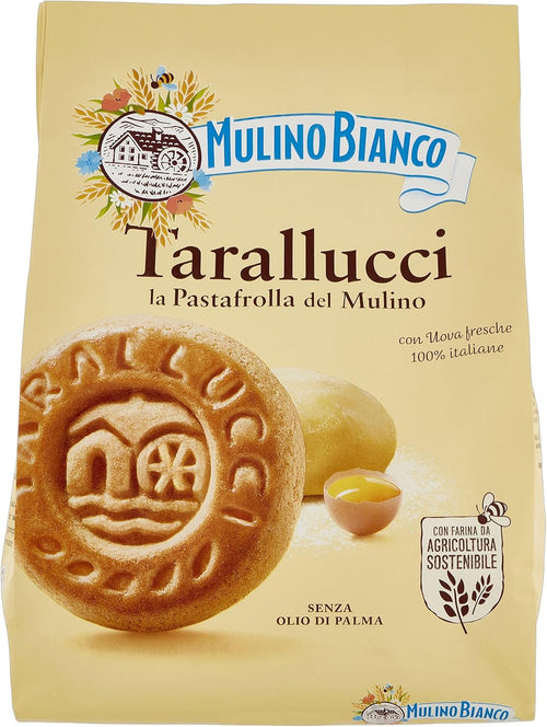 Mulino Bianco Biscotti Frollini Tarallucci, Colazione Ricca di Gusto, 800g