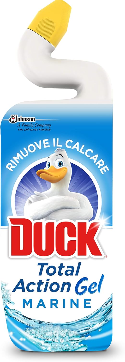 ducklimpiador WC, 5en 1, elimina la Cal, marine750ml – [Confezione da 13]