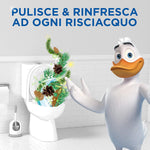 Duck Active Clean - Tavoletta Igienizzante WC, Profumo Pino, Formato Scorta da 8 Tavolette