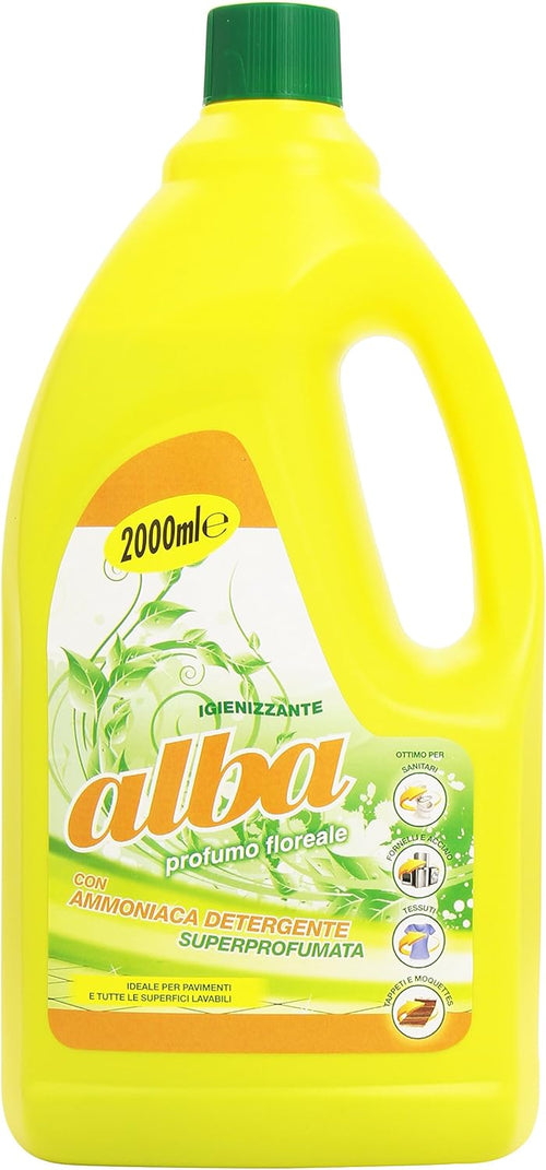 Alba - Igienizzante, con Ammoniaca Detergente Superprofumata , 2 l