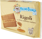 Mulino Bianco Biscotti Frollini Rigoli con Miele Italiano, Perfetti per la Colazione- 800 g