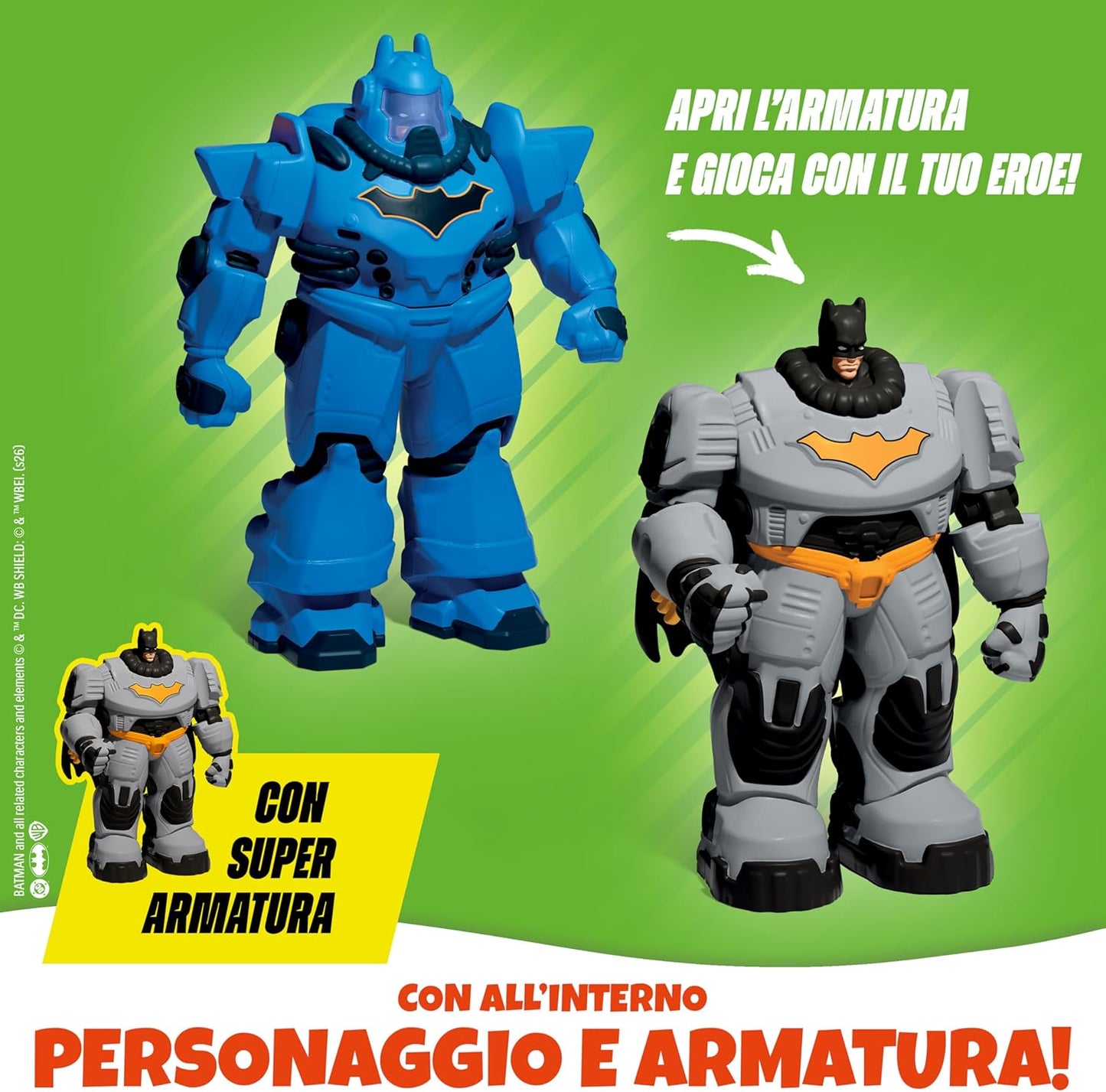 Kinder GranSorpresa Batman, Uovo di Pasqua Kinder 2026 di Finissimo Cioccolato al Latte con Sorpresa Batman, 150 g
