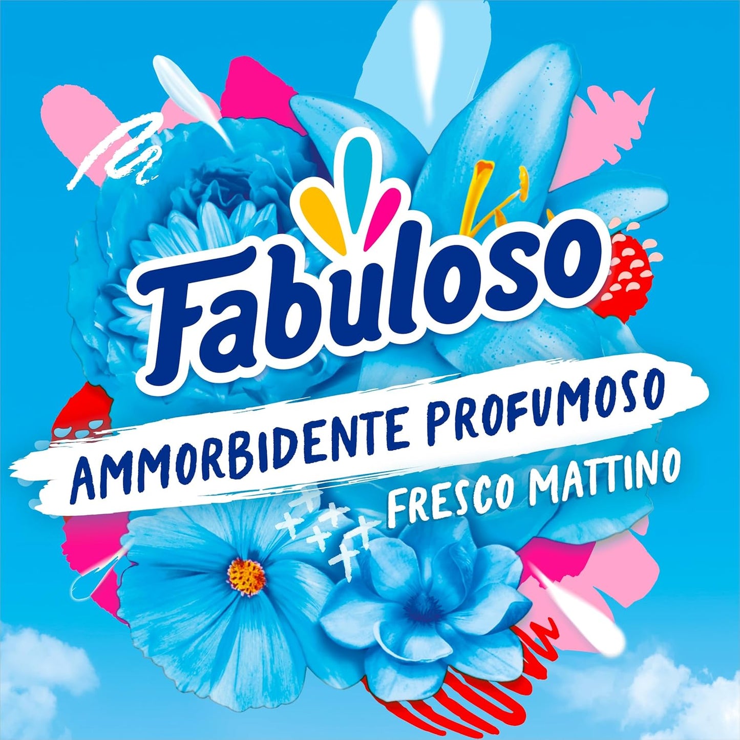 Fabuloso Ammorbidente Concentrato Profumato Fresco Mattino, 1.9L