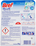 Bref Bref WC Blue Activ+ Floral, Detergente Profumatore WC in Pastiglie Igienizzante Bagno, Pulito, Fresco, Monopacco - 50 g