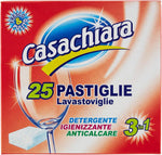 Casachiara Pastiglie Lavastoviglie 3 in 1, 25 Pezzi