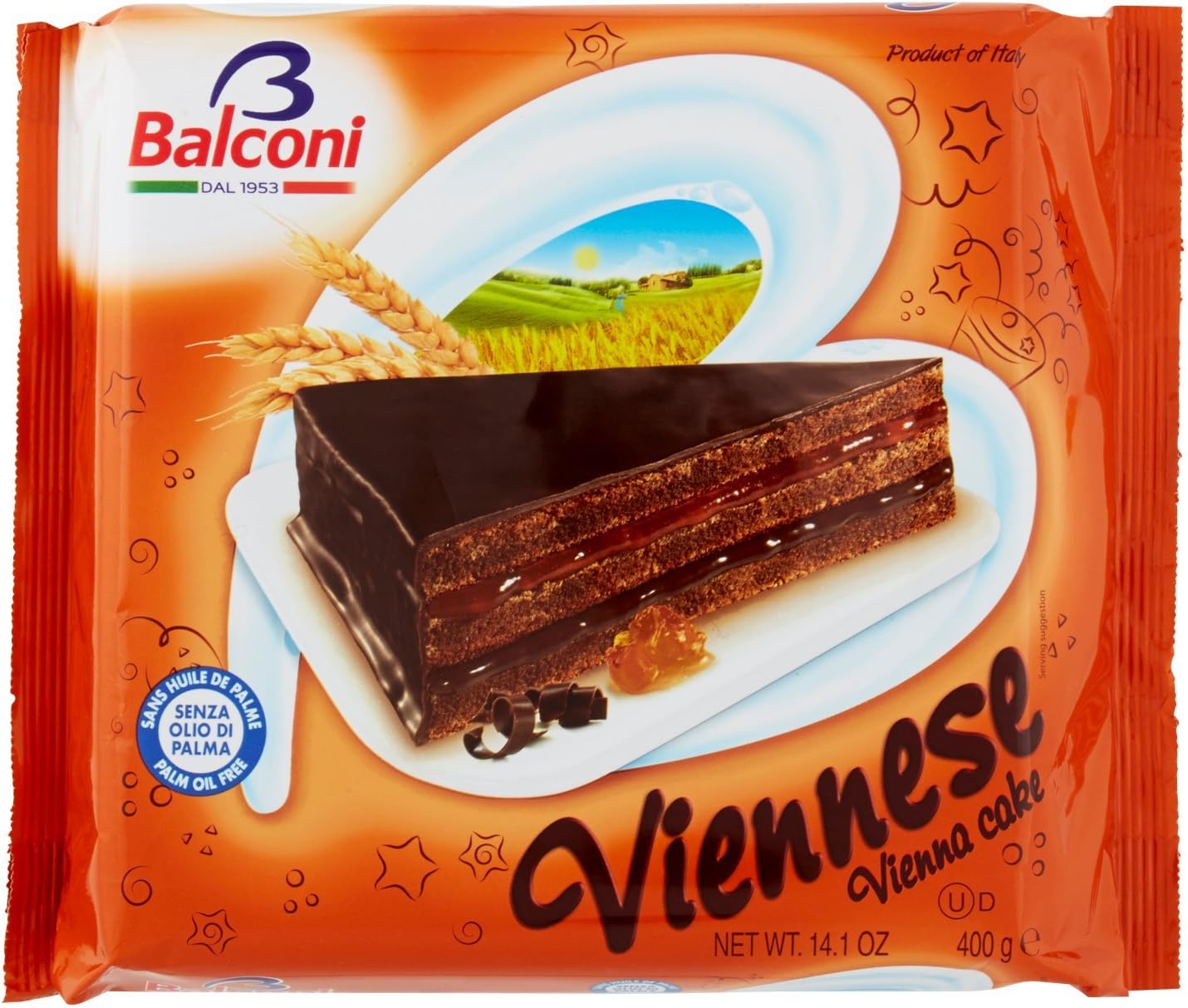 Balconi Torta Viennese - 400 gr