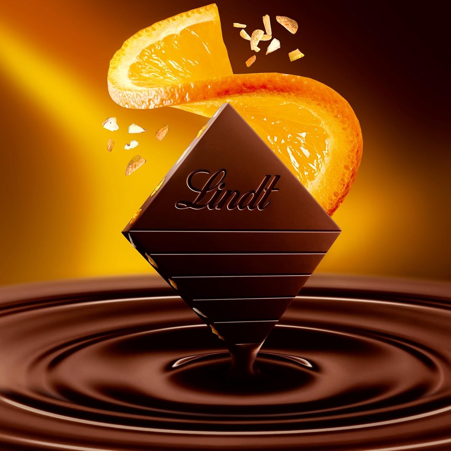 Lindt Excellence Orange Intense, 100g