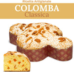 Colomba Pasquale Artigianale Classica - 750 gr Pasticceria Fraccaro 1932, Dolce Pasquale Artigianale, Impasto Morbido e Fragrante, Scorze d’Arancia Candite, Glassatura di Mandorle Croccanti e Zucchero
