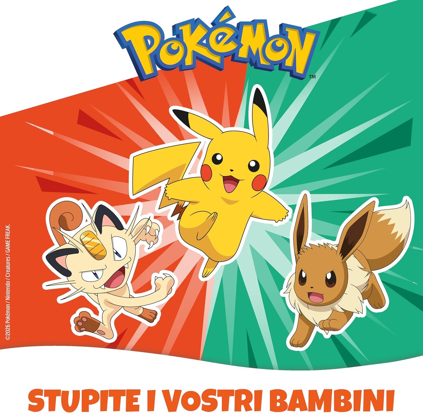 Kinder GranSorpresa Gigante Pokemon, Uovo di Pasqua Kinder 2026 di Finissimo Cioccolato al Latte con Doppia Sorpresa Pokemon, 320 g