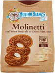 Mulino Bianco Biscotti Frollini Molinetti con Farina Integrale di Grano Saraceno, Colazione Ricca di Gusto, 800 g