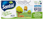 Santàl Dolce di Natura, Succo ACE di Arancia, Carota e Limone, Senza Zuccheri Aggiunti, 6x200ml