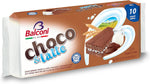 Balconi Choco & Latte Prodotto Dolciario da Forno - 10 Pezzi X 30 g