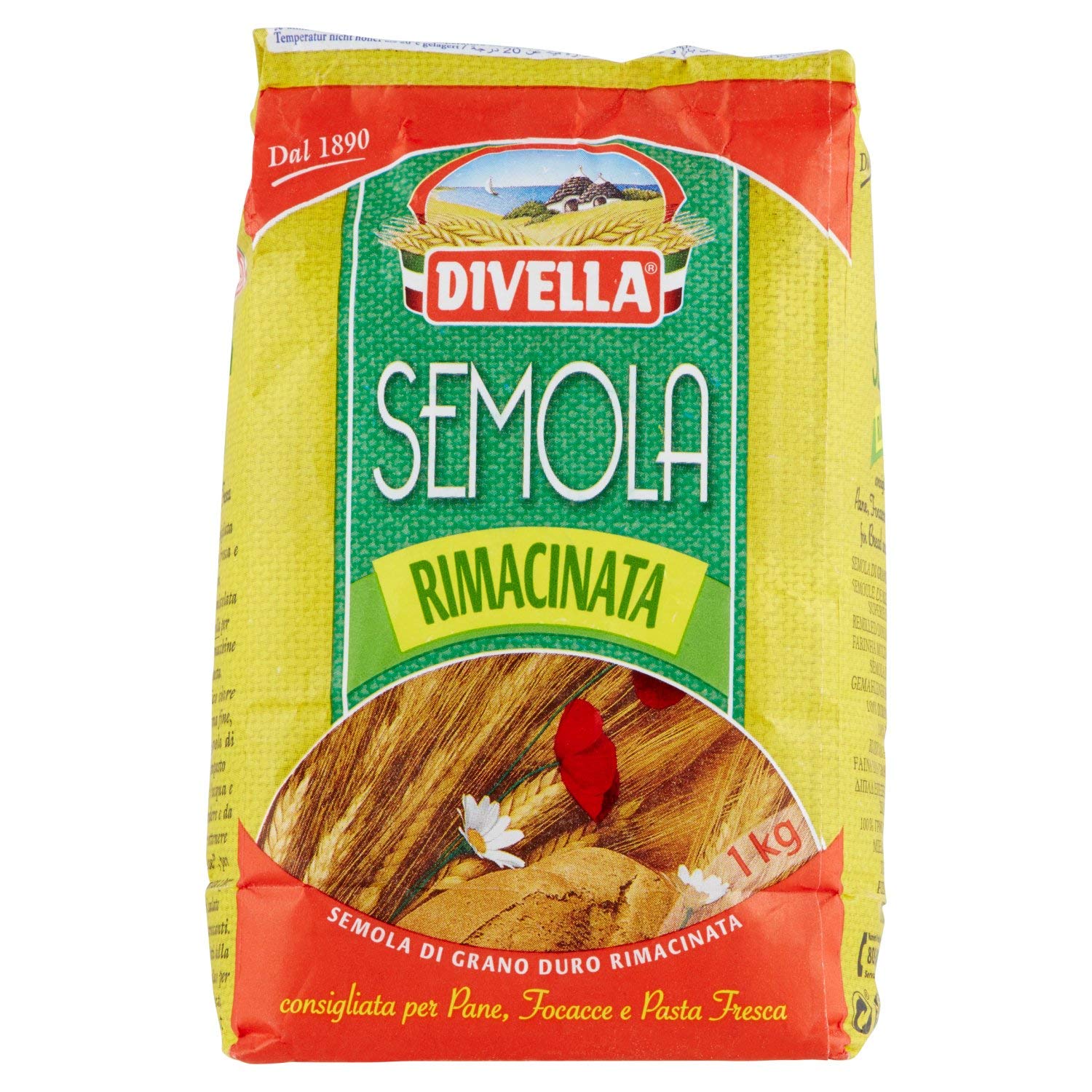 Divella Semola G.Duro Rimacinata Gr.1000