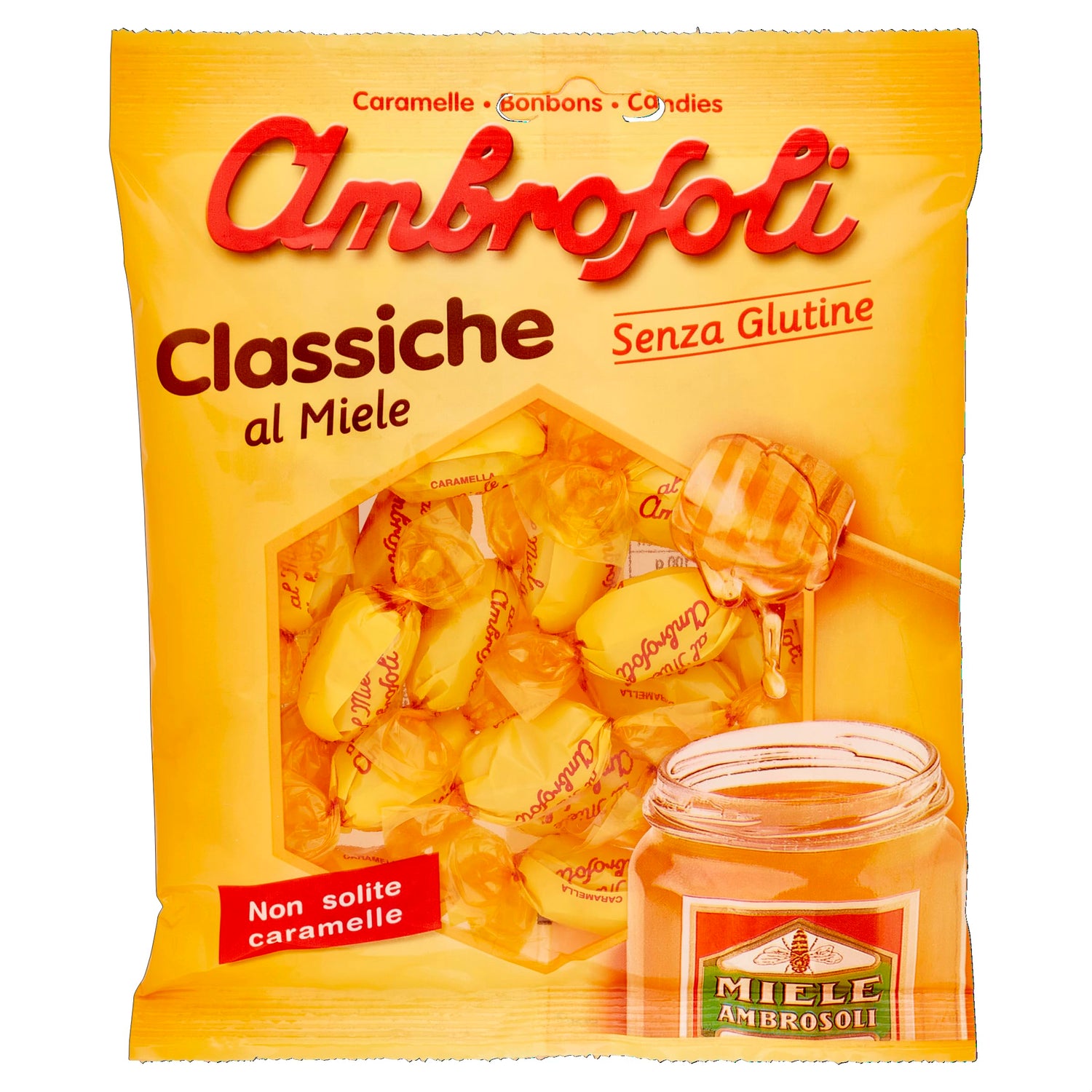 Ambrosoli - Caramelle, Classiche al Miele - 10 pezzi da 135 g [1350 g]