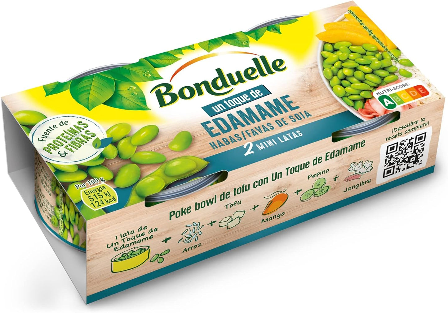 Bonduelle Il tuo Tocco di Soia Edamame 2x80g - 160 g