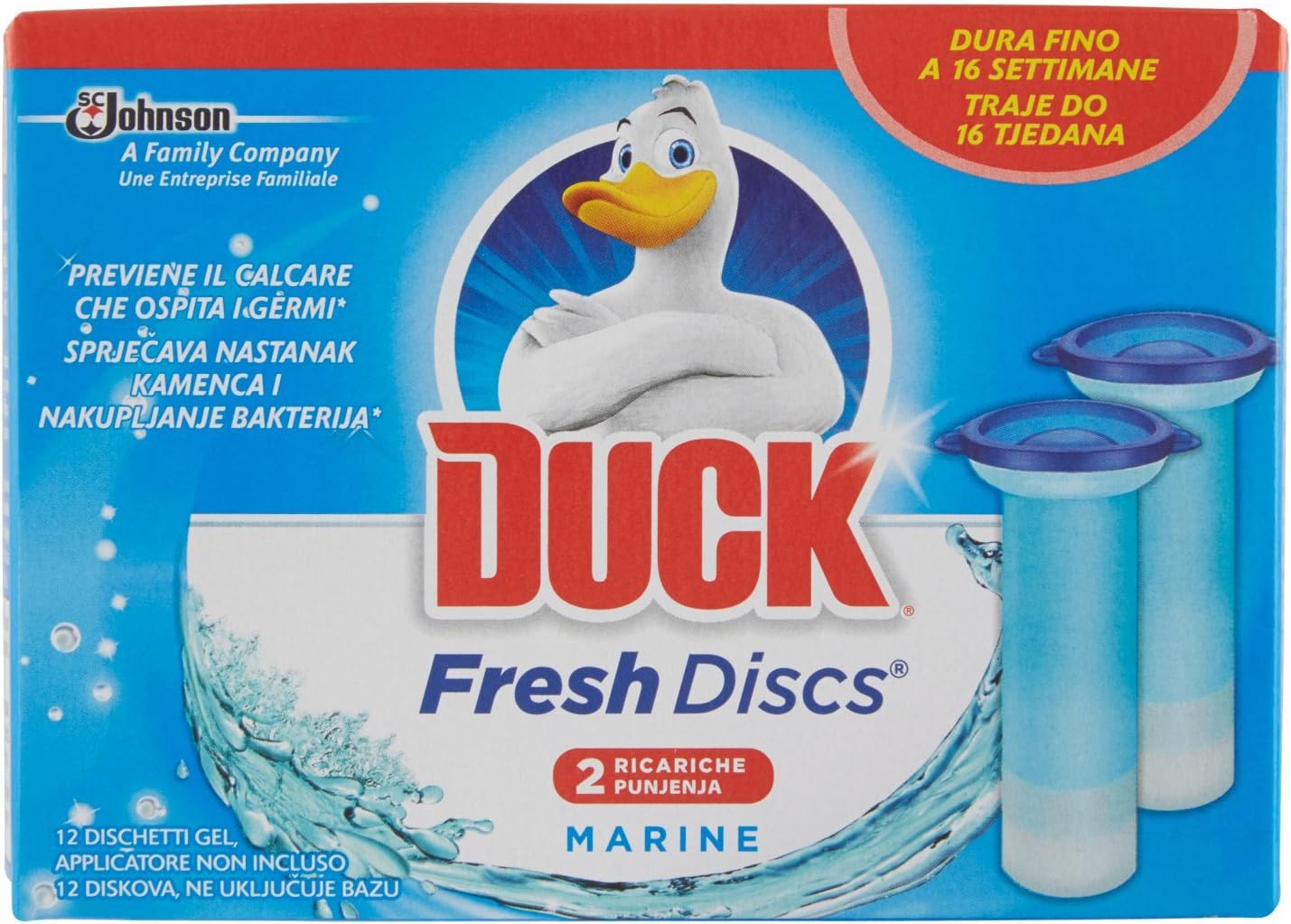 Duck Fresh Discs Doppia Ricarica - 72 g