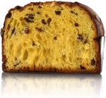 Panettone senza canditi e con uvetta, Antica Ricetta, incartato a mano - 1kg