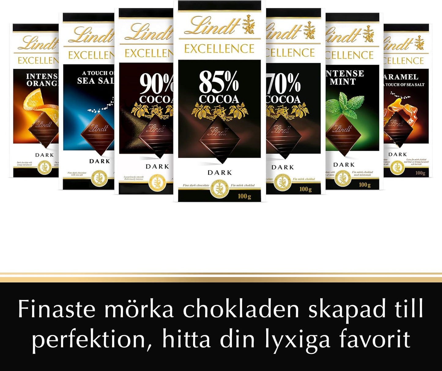 Tavoletta di Cioccolato Lindt Excellence Cacao 85% gr.100