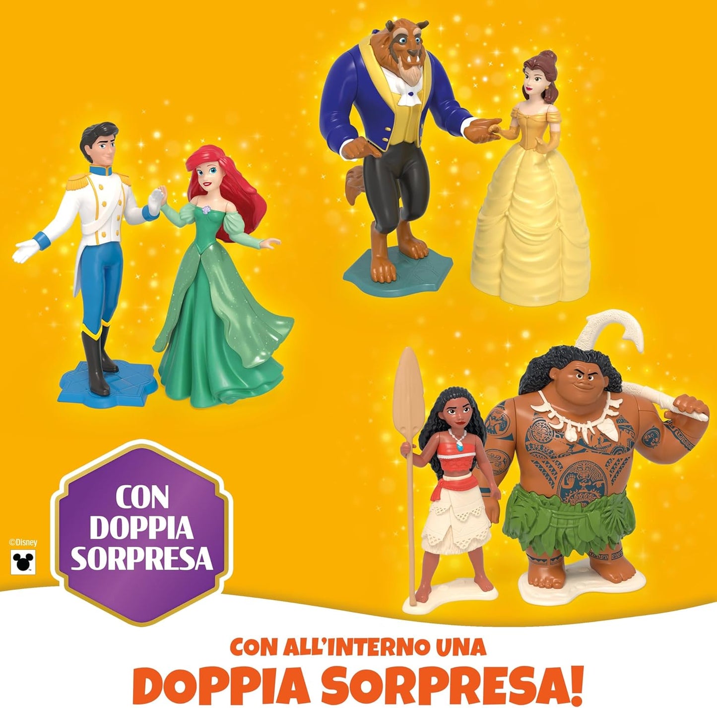 Kinder GranSorpresa Gigante Disney Princess, Uovo di Pasqua Kinder 2026 di Finissimo Cioccolato al Latte, con Doppia Sorpresa Disney Princess, 320 g