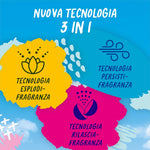 Fabuloso Ammorbidente Concentrato Profumato Magnolia & Lavanda 1,9L | Fragranza che Dura per Settimane* | Fragranza Attivata dal Movimento | Rende i Capi Più Facili da Stirare** | 86 Lavaggi