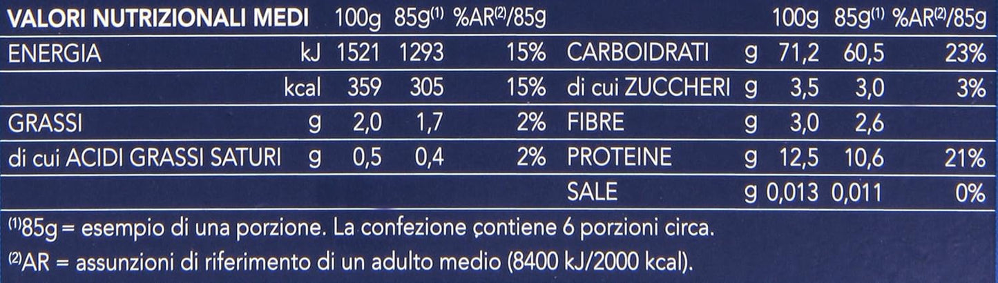 Barilla - Bucatini n.9, Cottura 8 minuti - 6 pezzi da 500 g [3 kg]