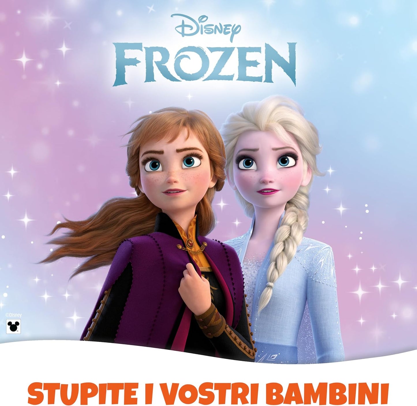 Kinder GranSorpresa Maxi Disney Frozen, Uovo di Pasqua Kinder 2026 di Finissimo Cioccolato al Latte con Sorpresa Disney Frozen, 220 g