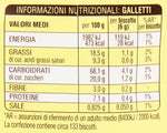 Mulino Bianco - Biscotti Galletti, Frollini - 2 confezioni da 800 g [1600 g]