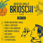 Orosolubile Brioschi al volo Limone - 15 Bustine di granulato digestivo e effervescente, da usare senz'acqua - Allo squisito gusto di limone - per un sollievo gustoso ed istantaneo - 15g