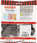 Haribo Rotella, Caramelle Gommose, Gusto Liquirizia, Ideali per Feste e Dolci Momenti di Relax - 175gr