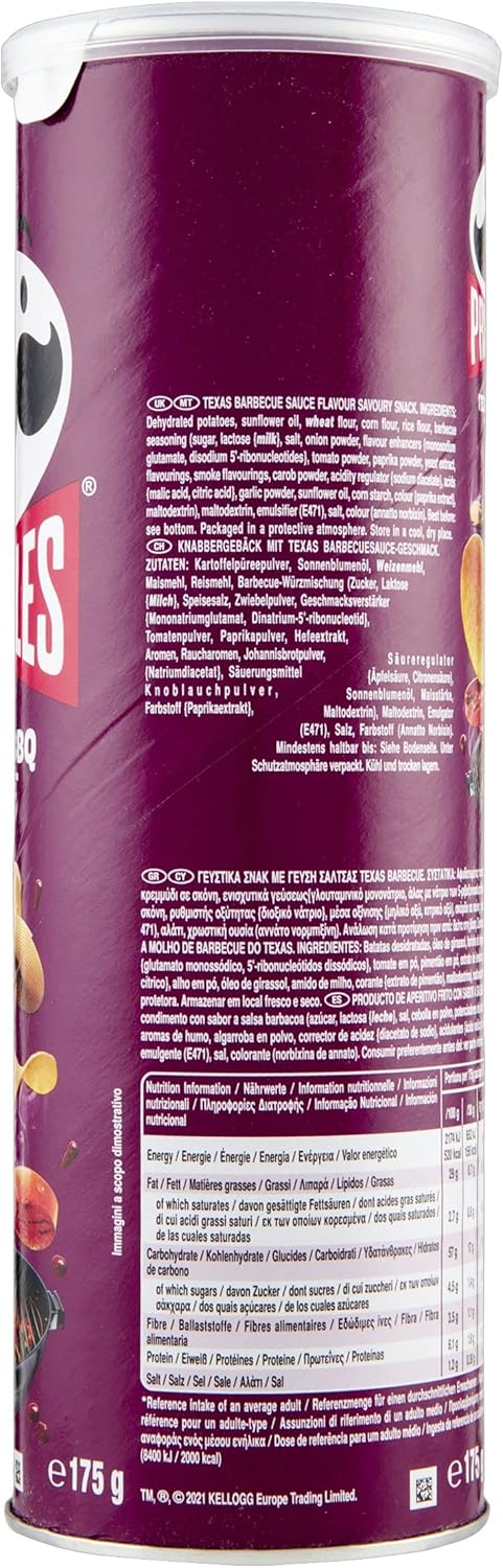 Pringles Chips Texas BBQ, 175g