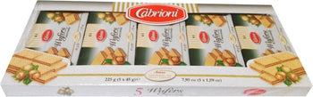 Cabrioni - Wafers, con Crema alla Nocciola - 225 g 5 pezzi