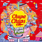 Chupa Chups Lecca Lecca Latta, Confezione da 150 Lollipop Monopezzo, Gusti Assortiti, Fragola, Panna-Fragola, Vaniglia, Cola, Lampone, Ciliegia, Arancia