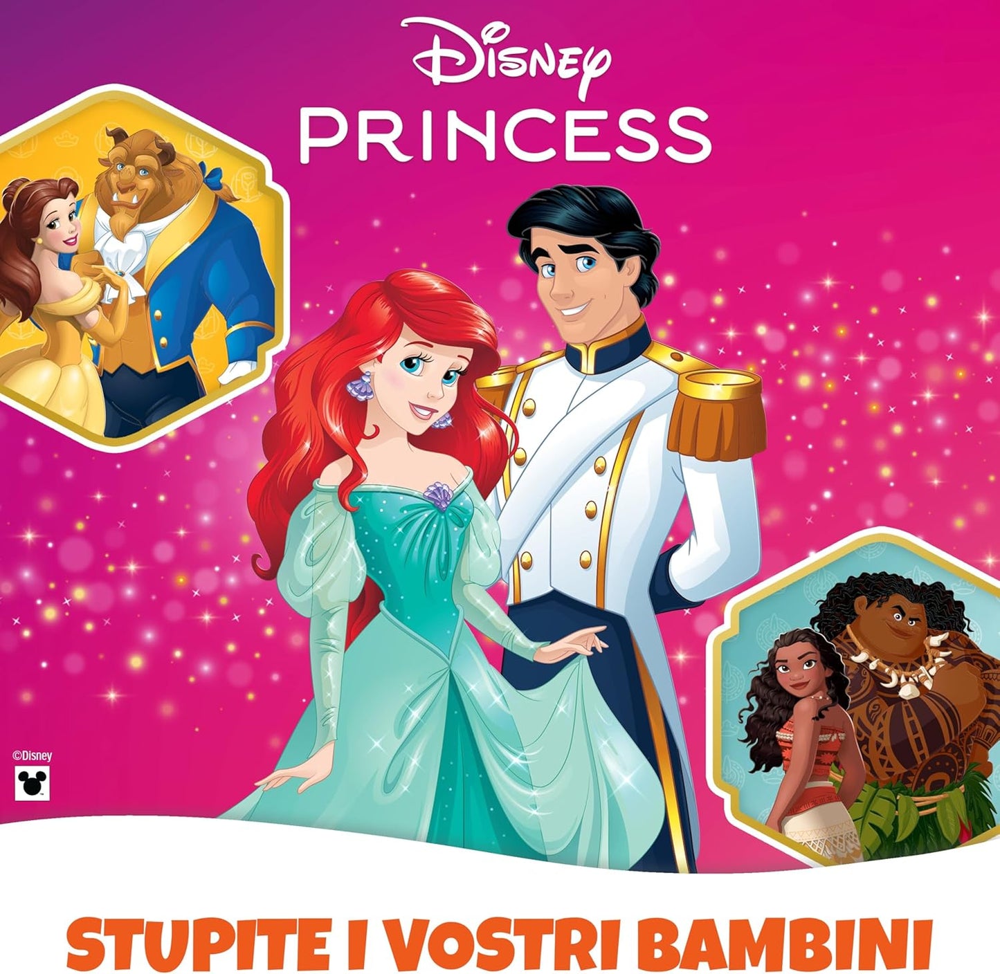 Kinder GranSorpresa Gigante Disney Princess, Uovo di Pasqua Kinder 2026 di Finissimo Cioccolato al Latte, con Doppia Sorpresa Disney Princess, 320 g