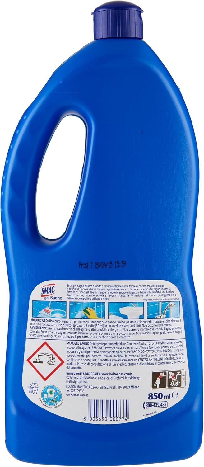 Smac Gel da Bagno - 850 ml