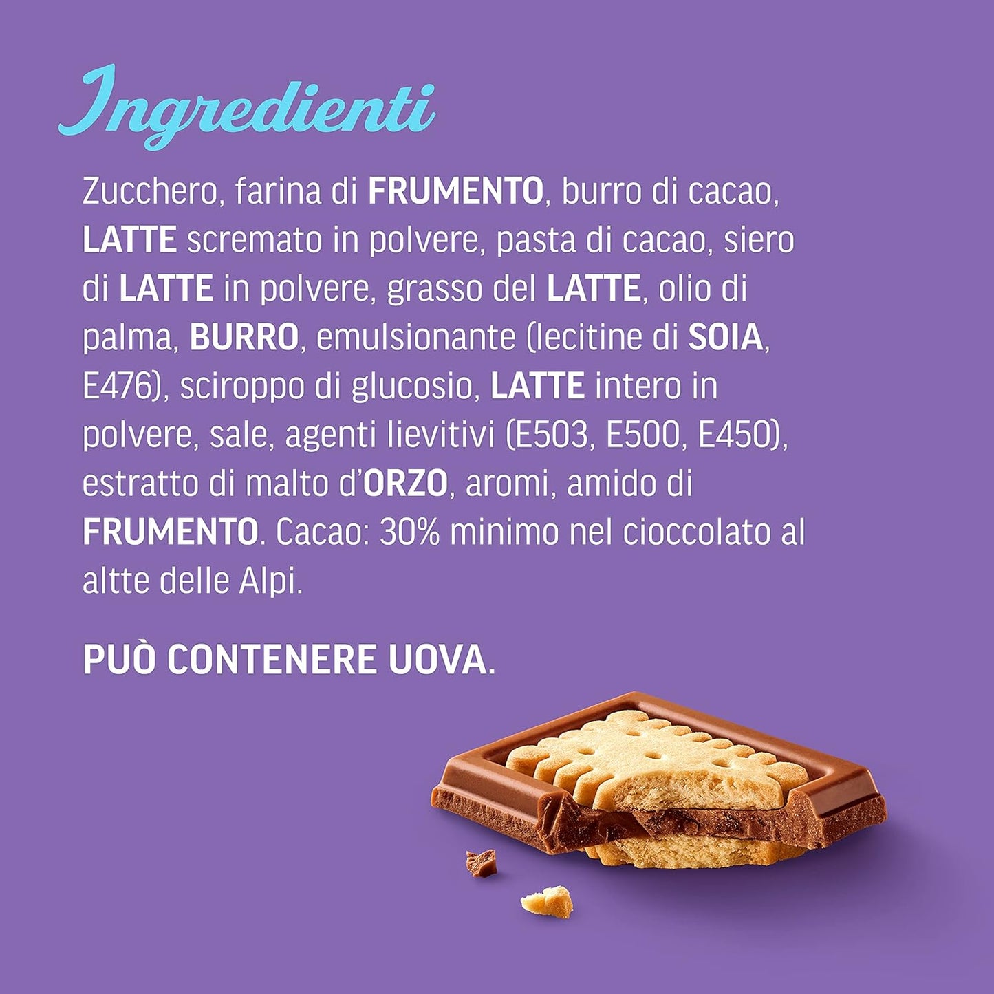 Milka, Oro Saiwa, Tavoletta di Cioccolato al Latte Ripieno di Biscotti Oro Saiwa, 100% Latte Alpino, Cacao Sostenibile, 87g