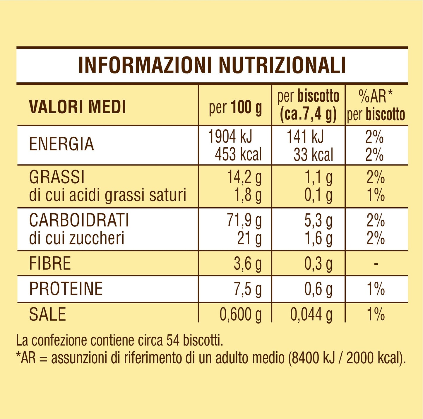 Mulino Bianco Biscotti Frollini Rigoli con Miele, 400g (Confezione da 6)
