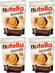 4 NUTELLA BISCUITS DA 304 GR - UN CUORE GRANDE IL BISCOTTO COL CUORE DI NUTELLA