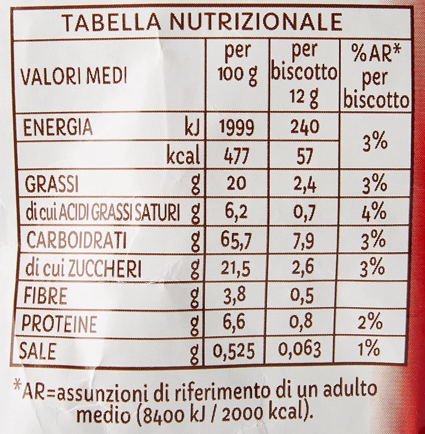 Pavesi Gocciole - Biscotti Italiani con Gocce di Cioccolato - 12 Confezioni da 500 g