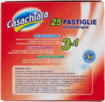 Casachiara Pastiglie Lavastoviglie 3 in 1, 25 Pezzi