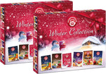 Pompadour Winter Collection Box (2 conf.da 30 filtri), 1001 Notte, Caldo Abbraccio, Fiocchi di Neve, Cielo di Stelle, Magia d'Inverno, Garofano Cannella, Senza Lattosio e Glutine, 330g