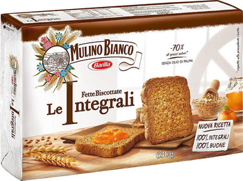 FETTE BISCOTTATE MULINO BIANCO INTEGRALI 6 X 630 GR