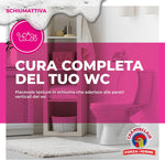 Chanteclair - WC Schiumattiva con Candeggina - Pulisce e Igienizza, Funziona anche Sottosopra, Forza&Igiene - 625 ml