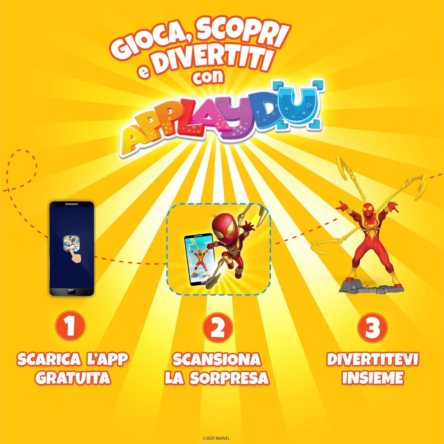 Kinder GranSorpresa Gigante Spiderman - Uovo di Pasqua Kinder 2025 di Finissimo Cioccolato al Latte con Sorpresa Spiderman, Idea Regalo Pasqua, 320 Grammi