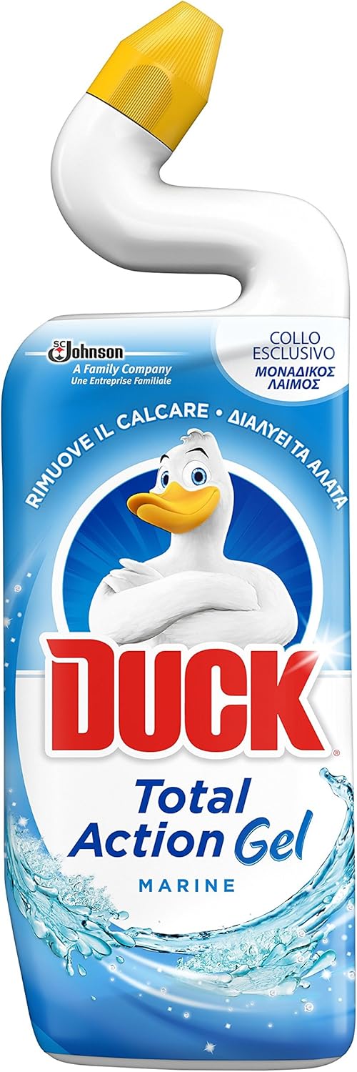 Duck Liquido Pulitore per WC - Profumazione Marine - 6 Confezioni da 750 ml